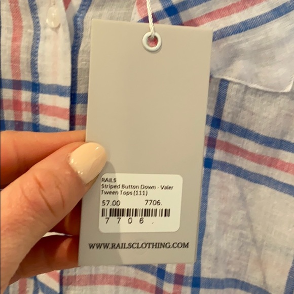 Rails button up shirt NWT - Picture 2 of 2